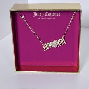 Juicy couture Mom necklace